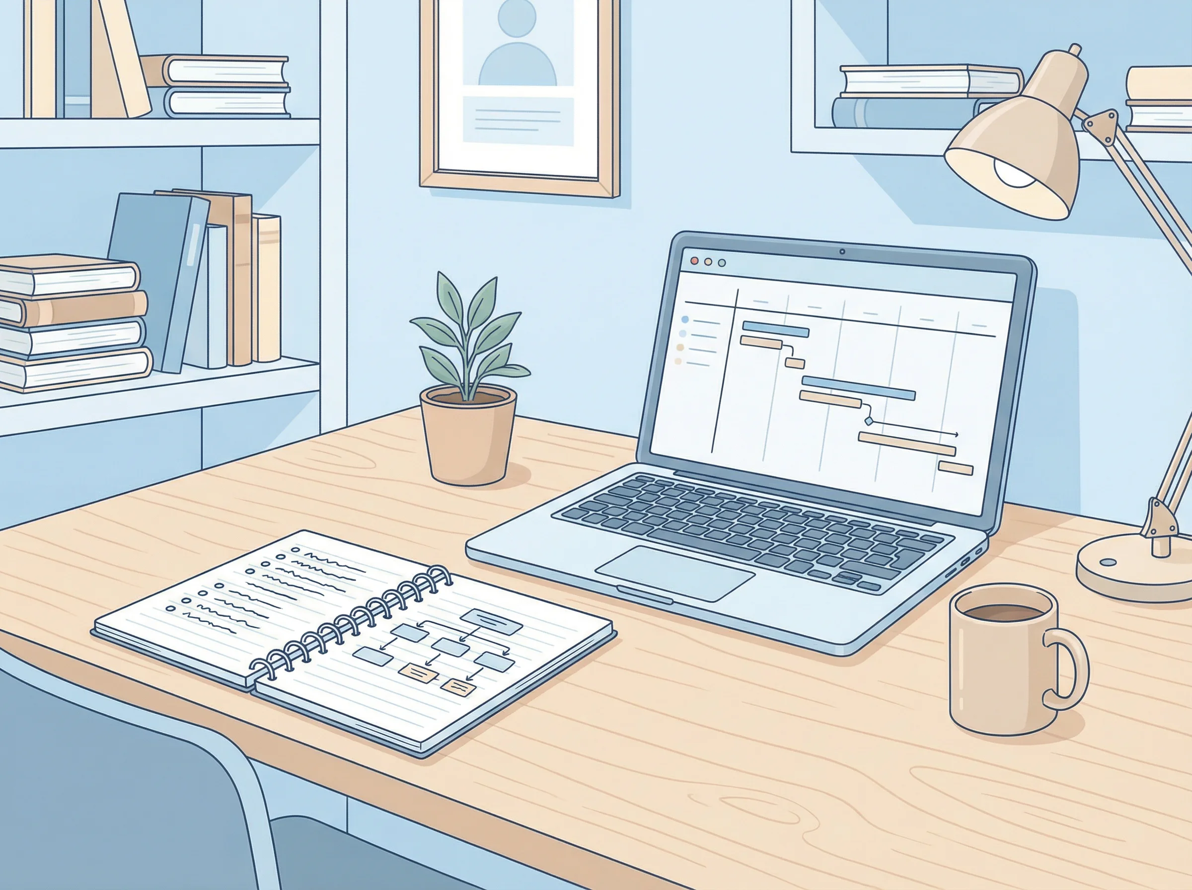 Процесс обучения управлению проектами, 800x600