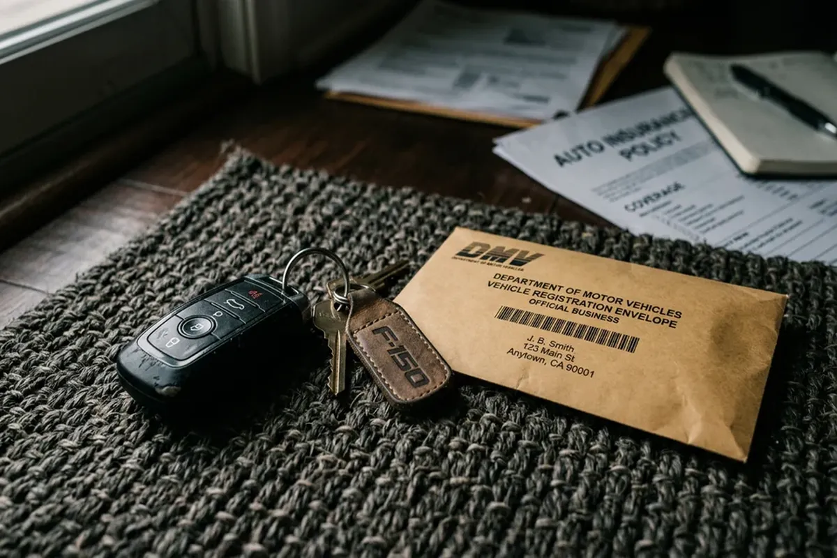 Spójność danych DMV i ubezpieczenia — wizualizacja